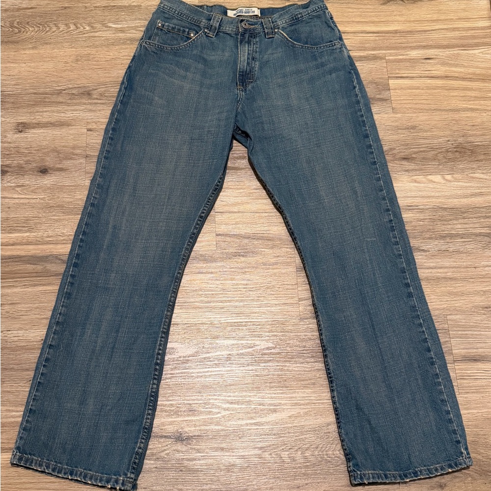 Wrangler Men's Relaxed Bootcut Blue Jeans